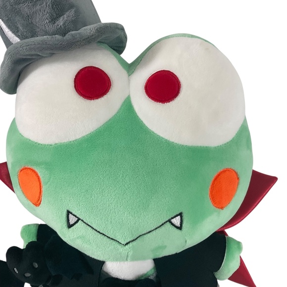Kidrobot Hello Kitty & Friends Halloween Keroppi Dracula Vampire Plush Sanrio - Picture 4 of 9